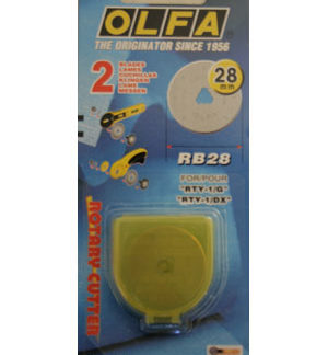 Olfa Rotary Cutter Replacement Blade 28mm