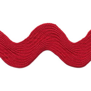 Barn Red - Ric Rac - Super Jumbo 4cm Wide