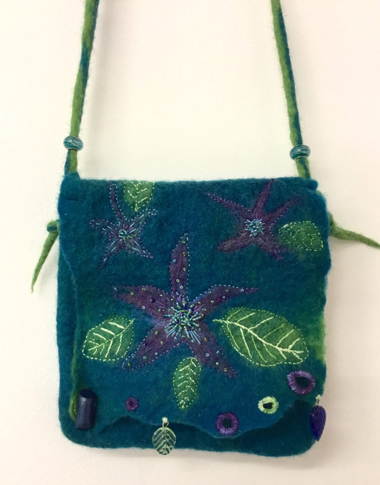 WET FELTED BAG with Michelle Coast & Country