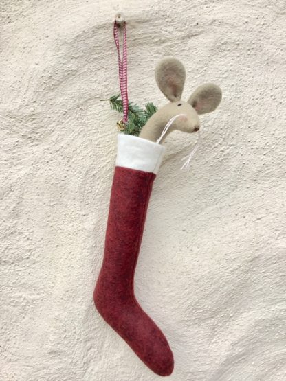 Mouse in a Stocking - Felt Kit