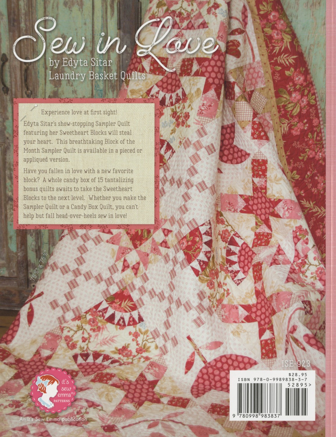 Sew in Love by Edyta Sitar of Laundry Basket Quilts Coast & Country
