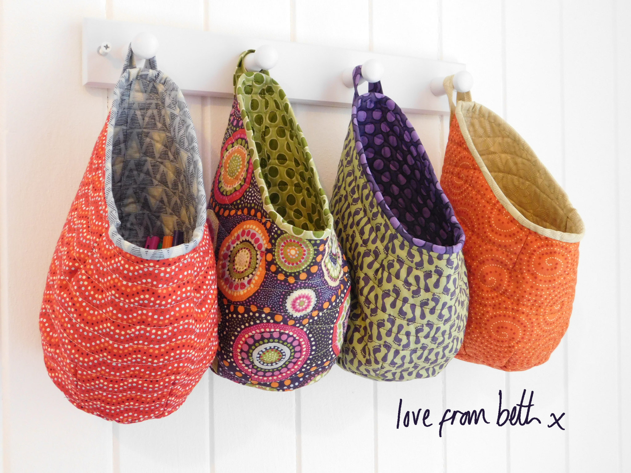 Storage Pods pattern by love from Beth x Coast & Country