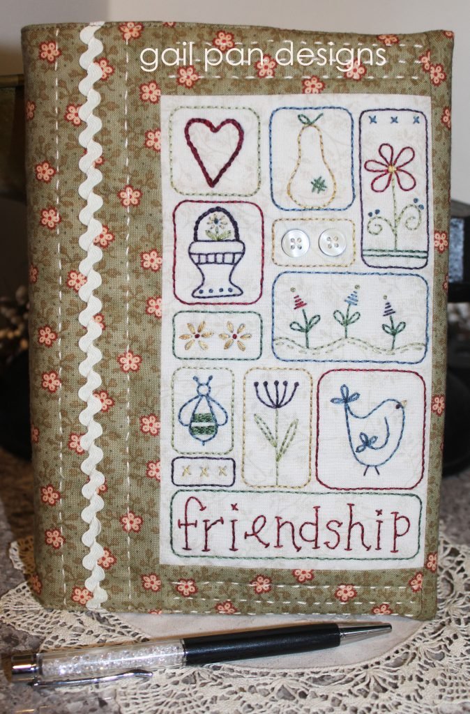 Friendship Notebook pattern by Gail Pan - Coast & Country
