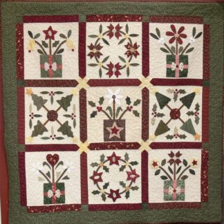 December’s Garden Pattern & Fabric Pack