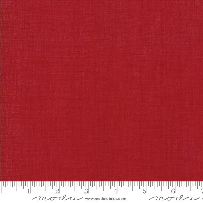 Fleur De Noel Red Linen Texture Fat 14