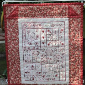 Summertime Stitching pattern by Gail Pan
