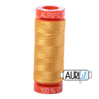 Aurifil 50wt 200m Thread - 2132 - Tarnished Gold