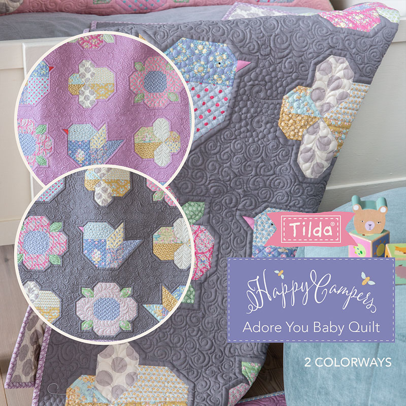 Adore you Quilt Kit & Pattern by Tilda Coast & Country