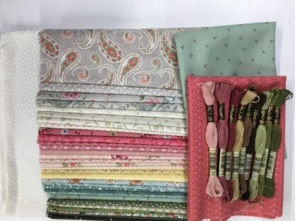 Journey of a quilter fabric pack