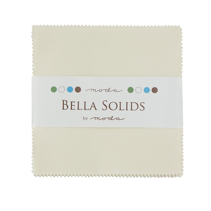 Bella Solid Ivory Charm Pack
