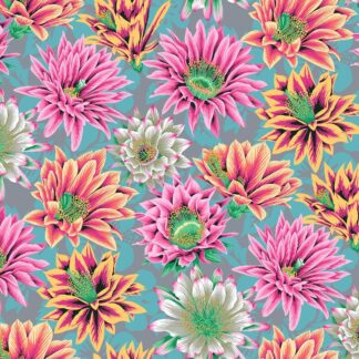 Philip Jacobs - Cactus Flower Tawn Fabric