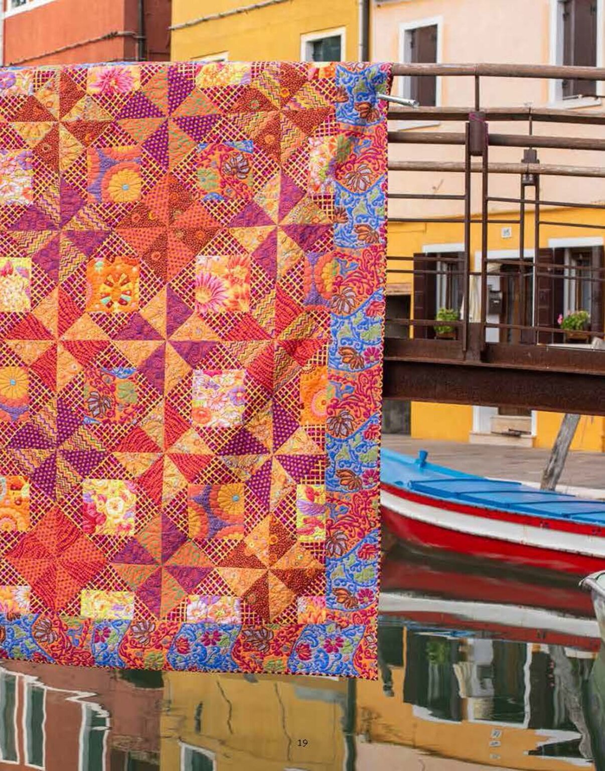 Kaffe Fassett's Quilts in Burano book Coast & Country