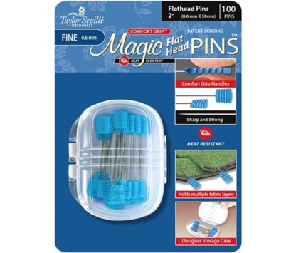 magic flat head pins
