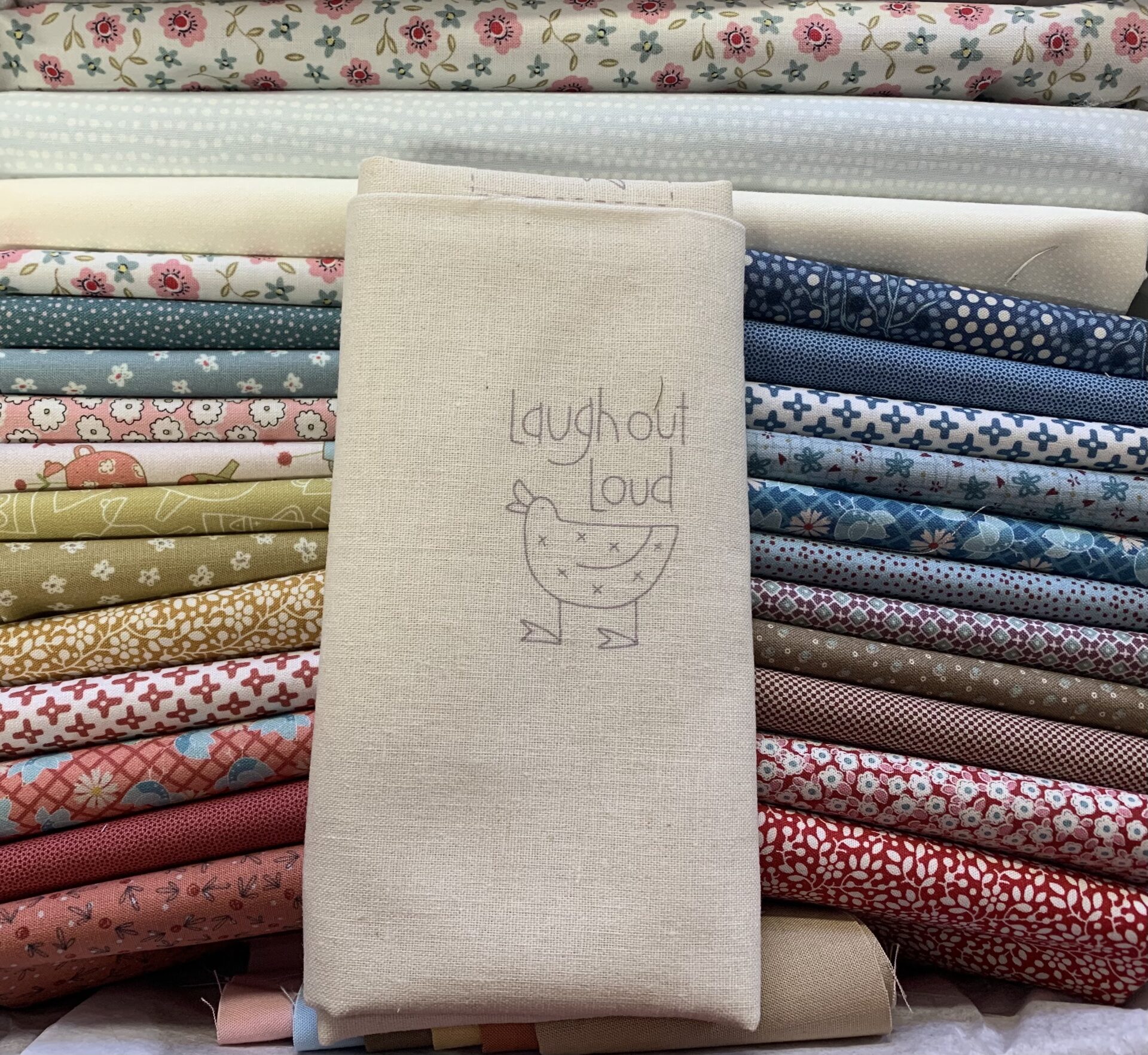 A Letter to my Daughter fabric kit Coast & Country