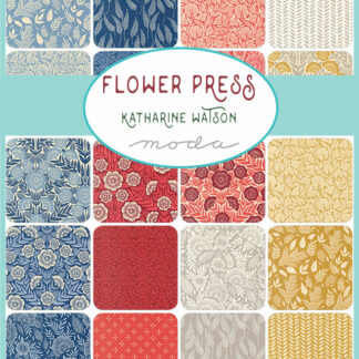 Flower Press Fat 1/4s by Katharine Watson