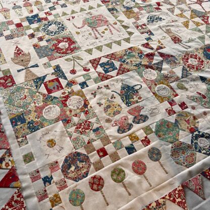 Sunshine & Lollipops Stitchery Panel - Image 4