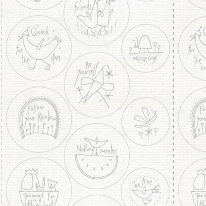 Sunshine & Lollipops Stitchery Panel