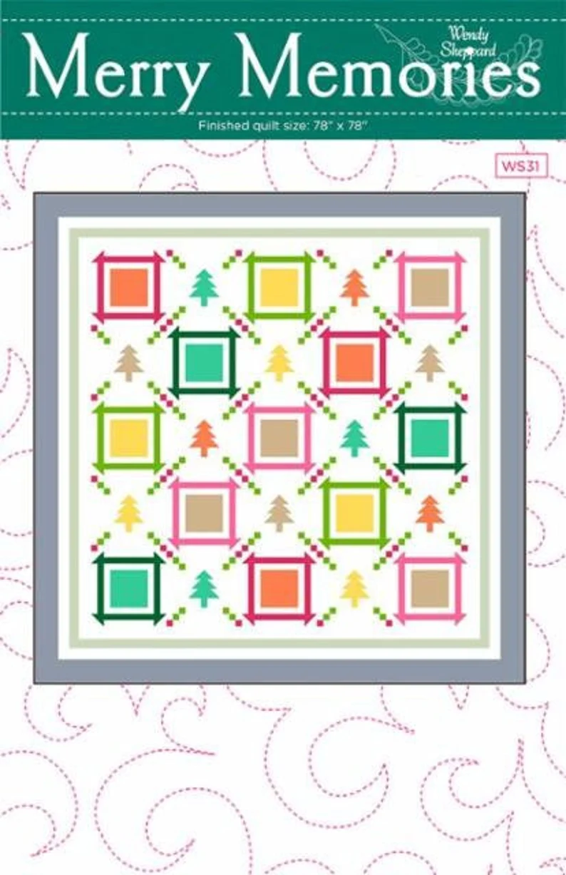 Merry Memories Quilt pattern by Wendy Sheppard