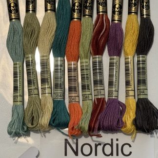 Coordinating DMC Thread Pack - Nordic Walk