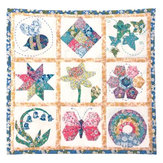 Alice Caroline - Liberty Tana Lawn® Fabric Springtime Mini Sampler Quilt Kit