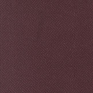 Prairie Gatherings Flannels - Basket Weave Merlot Fat 1/4