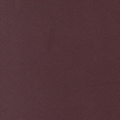 Prairie Gatherings Flannels - Basket Weave Merlot Fat 1/4