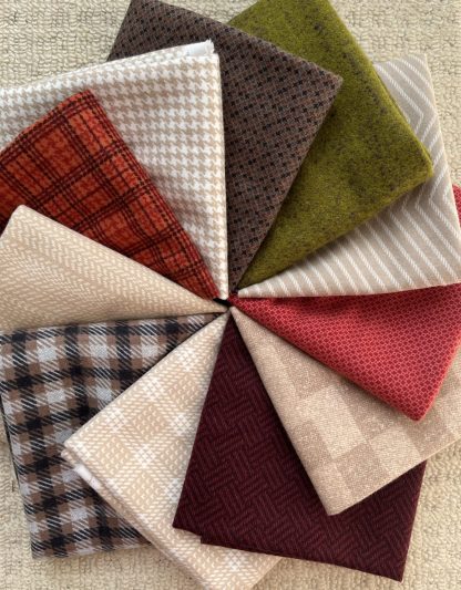 Limited Edition Autumn Flannels Fat 1/4 Bundle