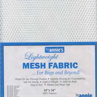 Mesh Fabric - White - from By Annie