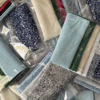 Sparkly Festive Fabric Lucky Dip Scrap Bags