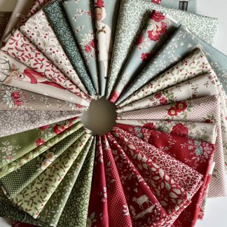 Tilda Merry Little Christmas, with Eve & Noel Blenders - Fat 1/4 Bundle 27 pieces