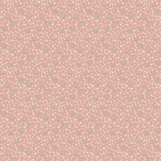 Slow & Steady - Peach Scattered Daisies - Fat 1/4