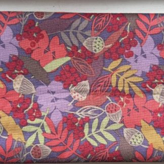 End of Roll - Lewis & Irene Autumn Fields - Autumn leaves Fabric - LAI-1