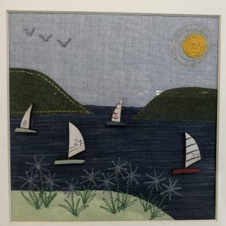 Sail Away Large Framed Picture Kit